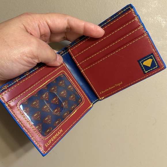 Superman men’s rubber wallet - Picture 4 of 5